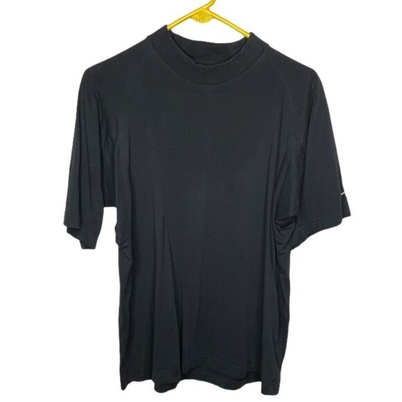 Nike FitDry Golf Shirt Black‎ - Picture 1 of 6